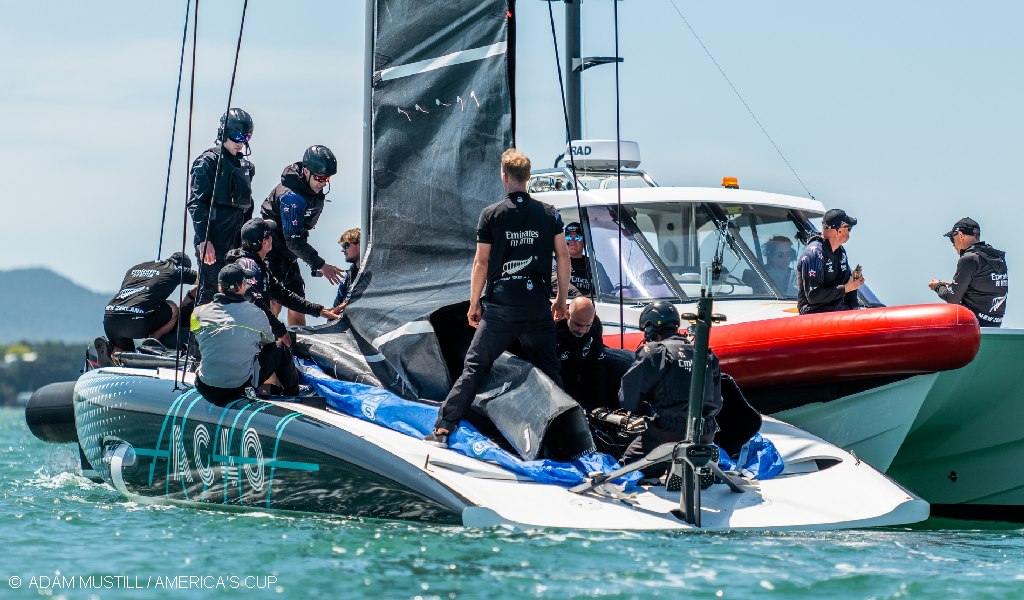 AC37 Recon - ETNZ AC40 Testing Oct 2022