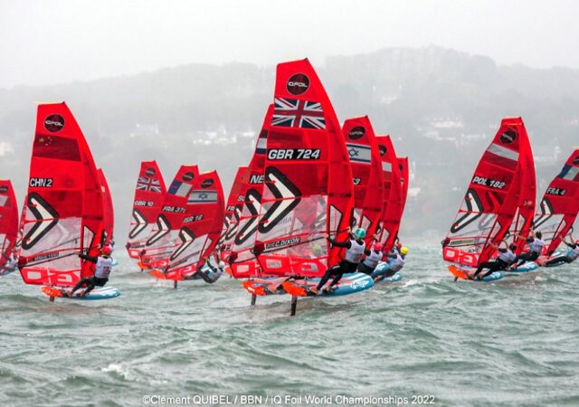 2022 iQFoil Worlds D5 - Brest France