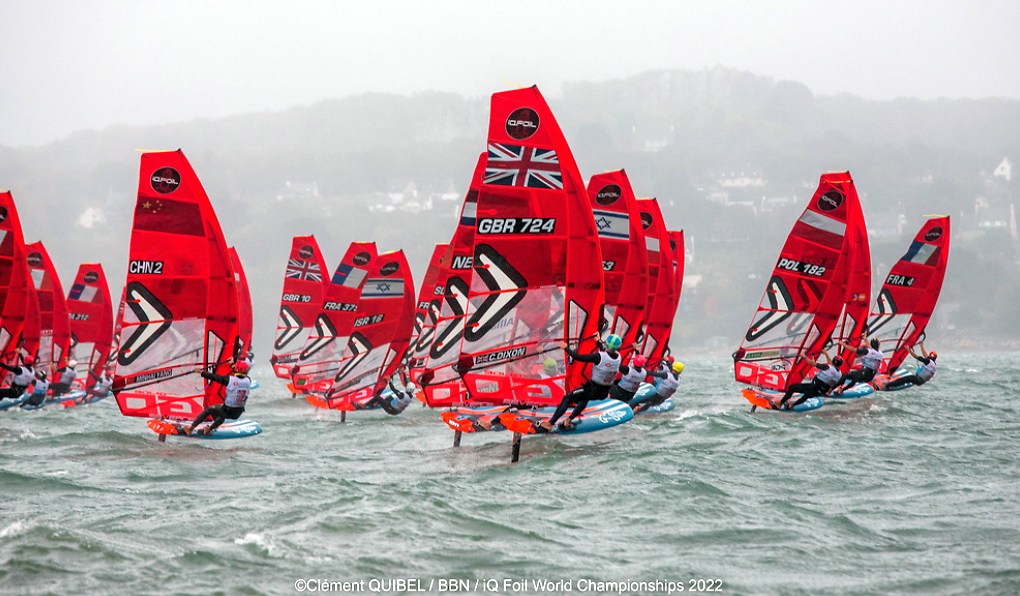 2022 iQFoil Worlds D5 - Brest France