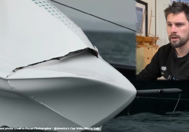 MozzySails - ETNZ AC40 Crash
