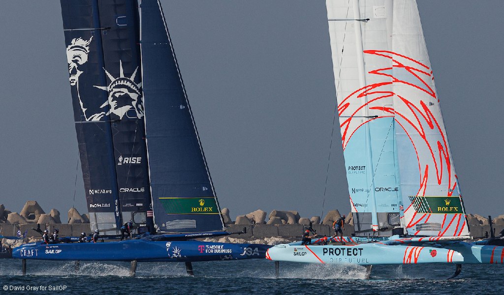 Ainslie wins Day 1 at Sail Grand Prix event in Dubai Sailweb