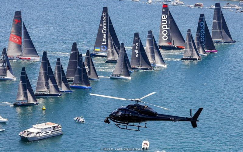 2022 Rolex Sydney-Hobart Start