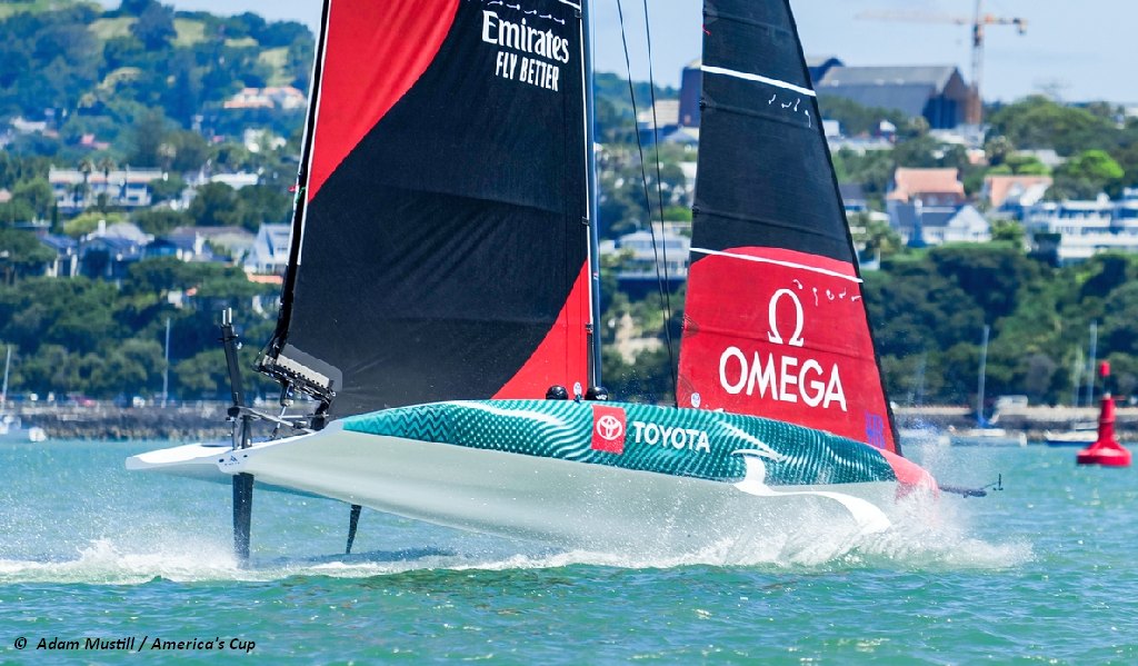 AC37 - ETNZ LEQ12 Pre-Capsize