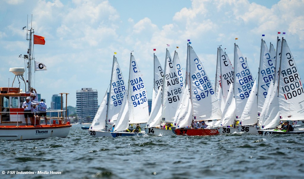 2022 Cadet Worlds Start, Melbourne