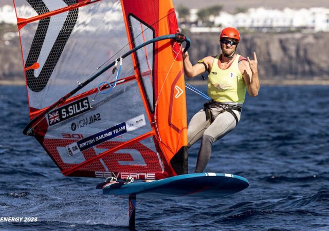 2023 iQfoil Lanzarote - Sam Sills GBR