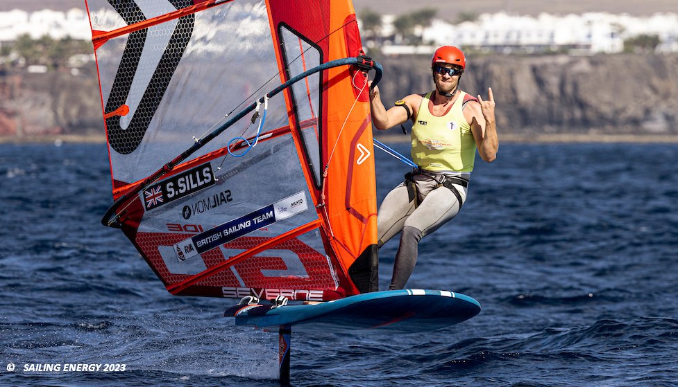 2023 iQfoil Lanzarote - Sam Sills GBR