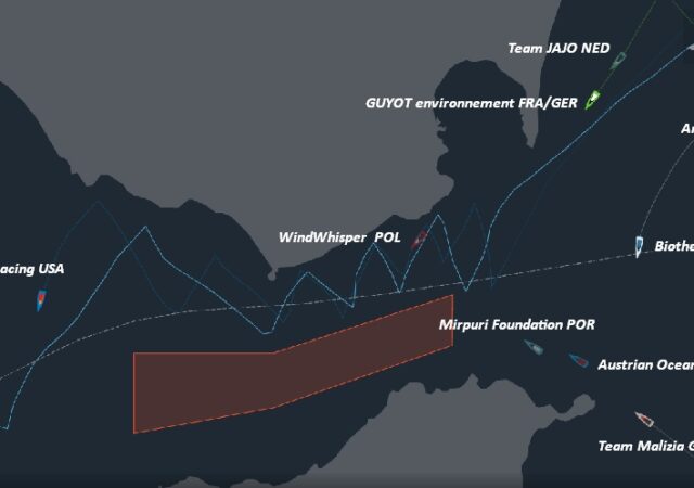 The Ocean Race 2023 Positions D3 1200hrs