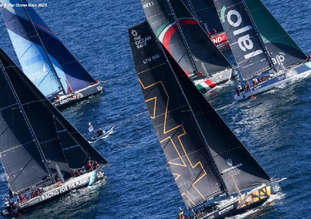 2023 The Ocean Race - VO65 Start Alicante