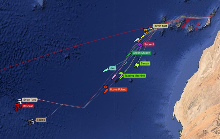 2023 RORC RORC Transatlantic Race - Positions 10 Jan 1200 hrs