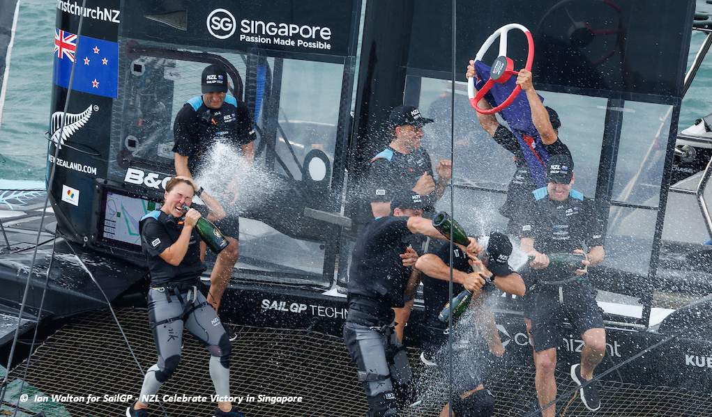 2023 SailGP SNG - NZL Event Winners
