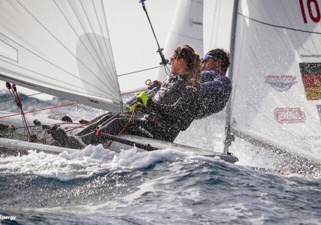 2023 Lanzarote Regatta - 470 GBR Vita Heathcote and Ryan Orr