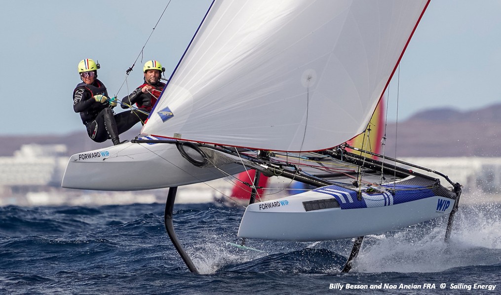 2023 Lanzarote - Nacra 17 - FRA Besson and Ancian