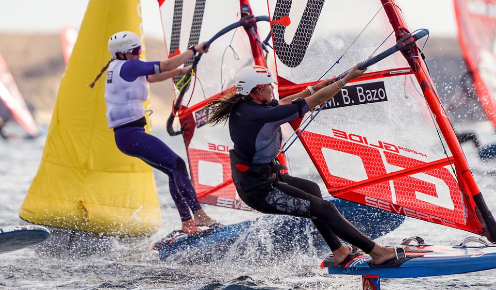 2023 Lanzarote iQFOiL GBR and Bazo-FRA