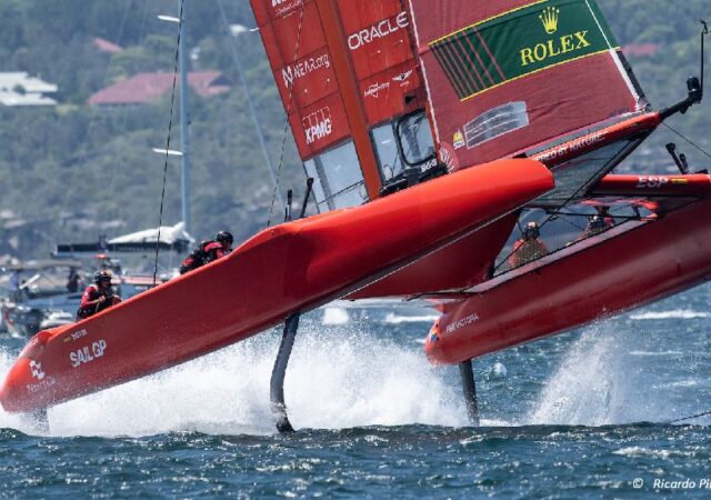 2023 Sydney SailGP_Botin takes helm of ESP