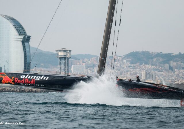 AC37 Alinghi AC75First Tow 2023
