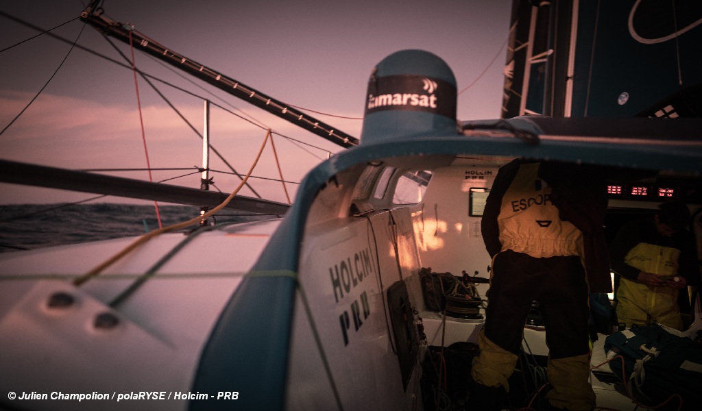 2023 Ocean Race - Holcim-PRB Gybe