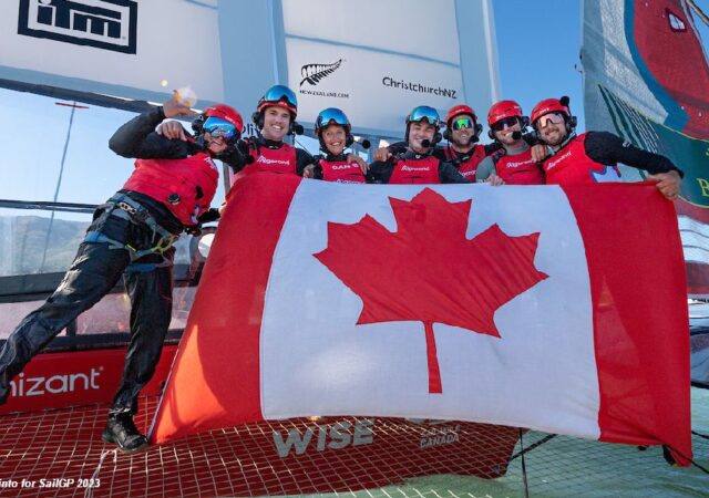 2023 SailGP Christchurch Winners CANADA