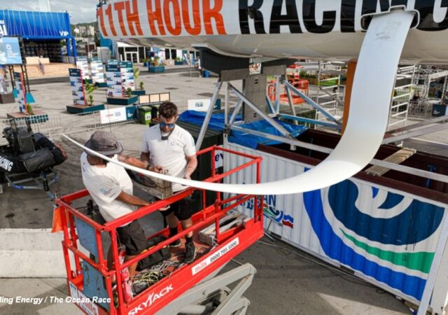 Ocean Race - Itajai Brazil - 11th Hour on shore