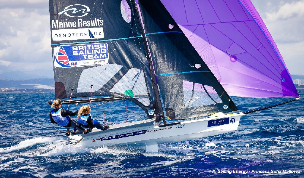 2023 Sofia 49erf GBR Megen BRICKWOOD and Stephanie ORTON