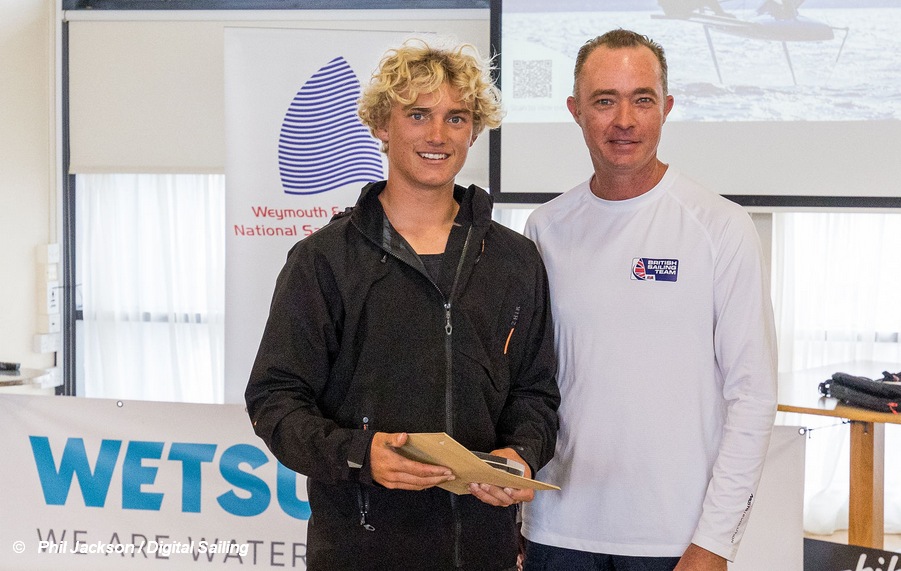 Moth Worlds 1st placed Jacob Pye