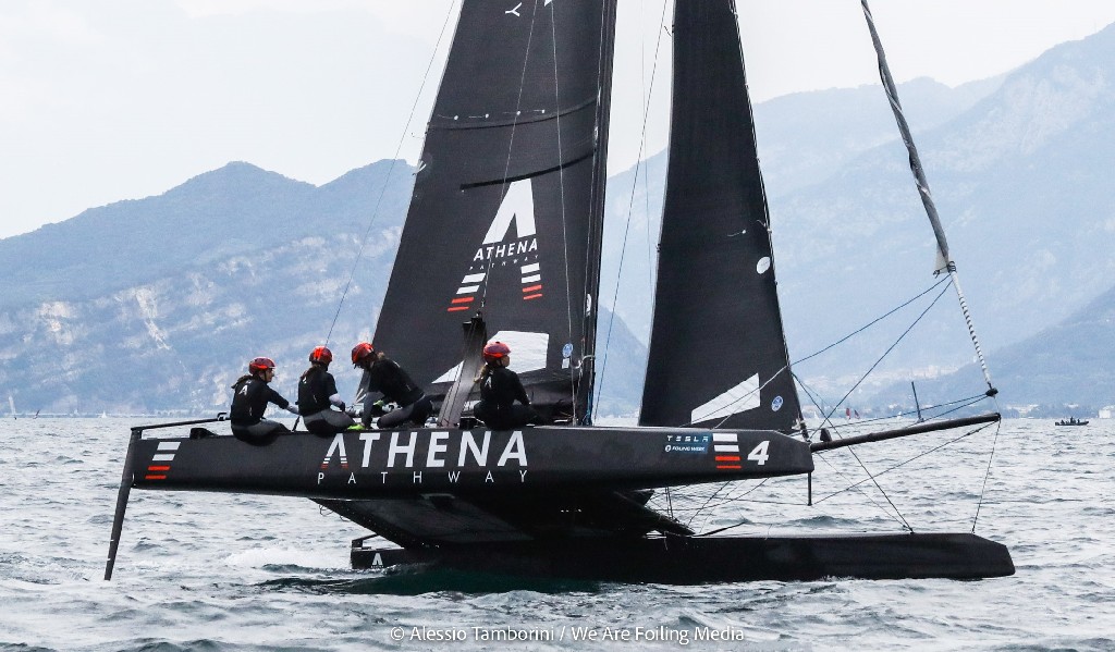 Foiling Week - Athena - Hannah Mills