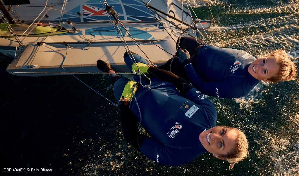 GBR 49erFX - Saskia Tide and Freya Black
