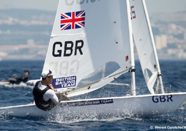 OLYMPIC Test Event ILCA7 Beckett GBR