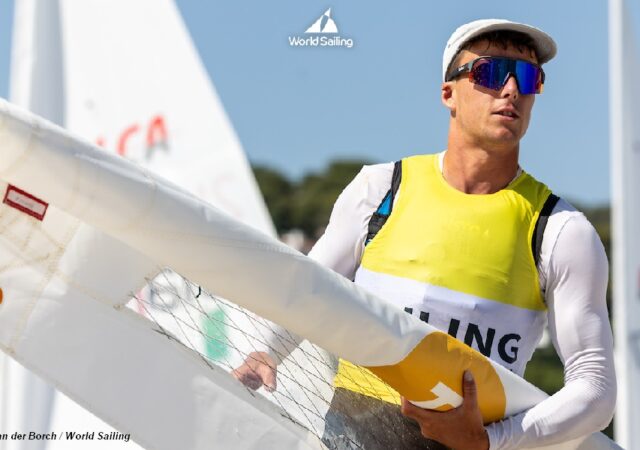 OLYMPIC Test Event - ILCA7 Michael Beckett GBR