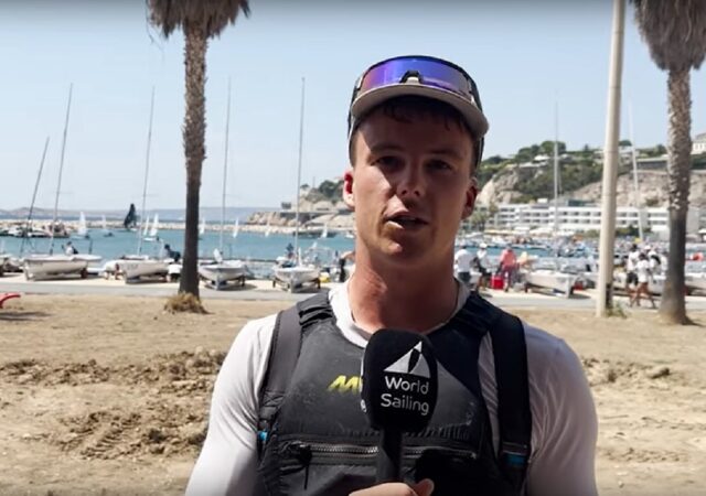OLYMPIC Test Event Day 1 Video - World Sailing TV