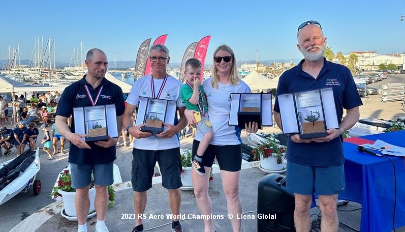RS Aero 2023 World Champions