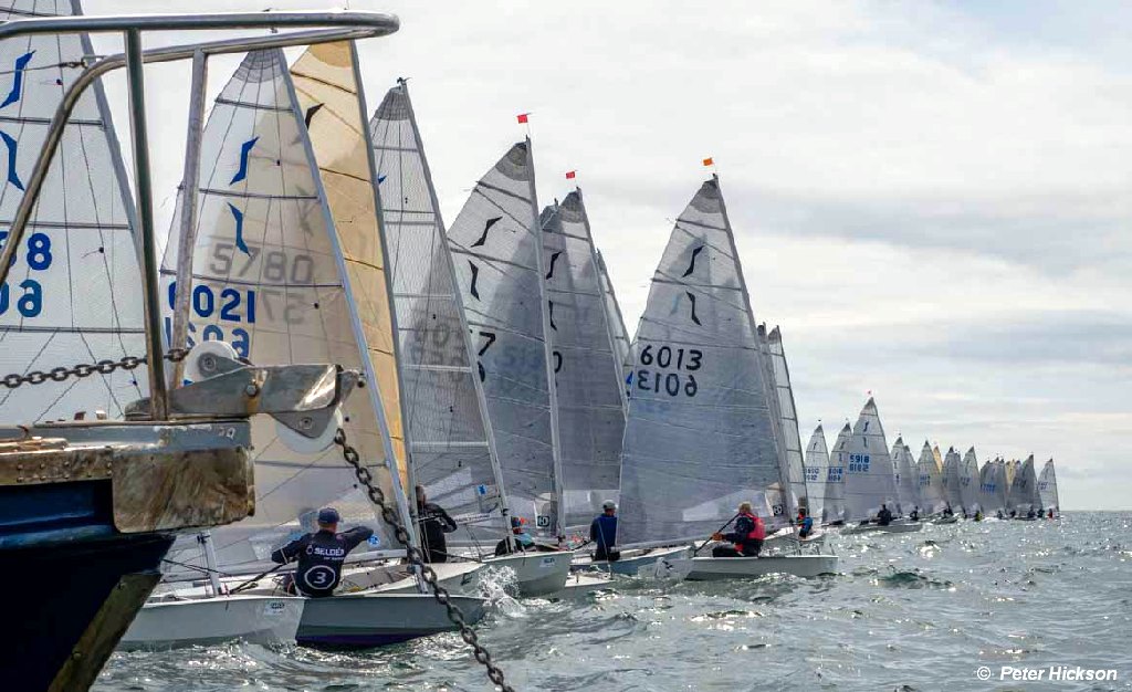 2023 Solo Nats Champion Start Line