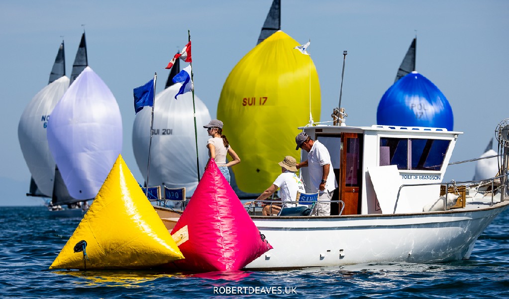 5.5 Metre - Race 6 Finish