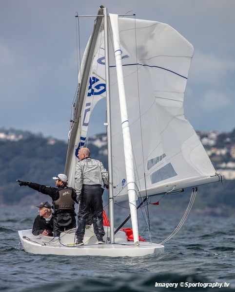 Dragon Gold Cup GBR Alfie Dismasted