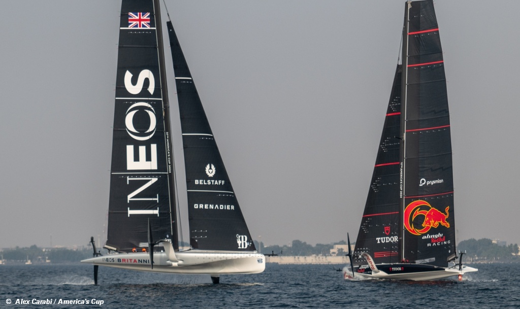 INEOS Britannia hit the water in Jeddah Sailweb