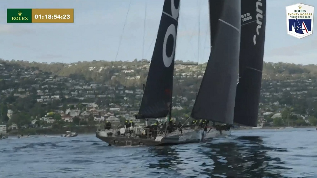 2023 Sydney Hobart Finish