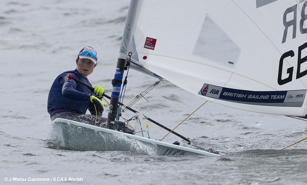 2024 ILCA6 Worlds GBR Hannah Snellgrove