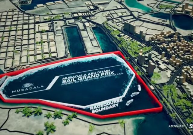 2024 SailGP Abu Dahbi Course