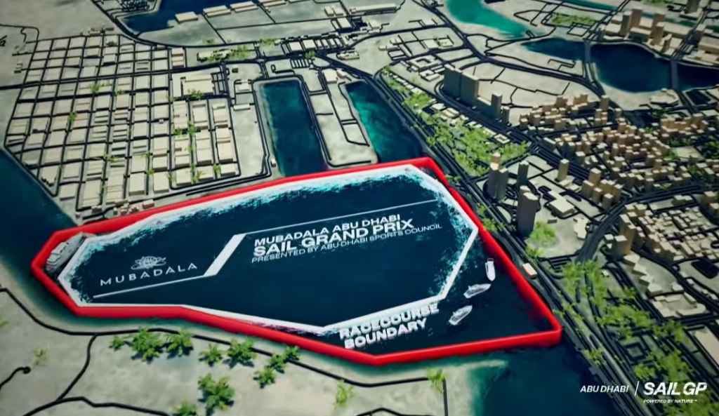 2024 SailGP Abu Dahbi Course