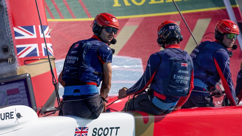 2024 SailGP Abu Dahbi Giles Scott