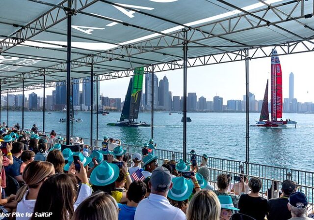 2024 SailGP Abu Dhabi Day 1 Crowd