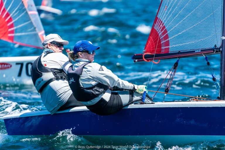 Tasar World Championship Jonathan and Libby Johnson Mckee take 2024