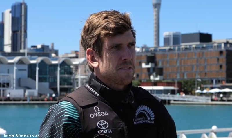 AC37 ETNZ Peter Burling