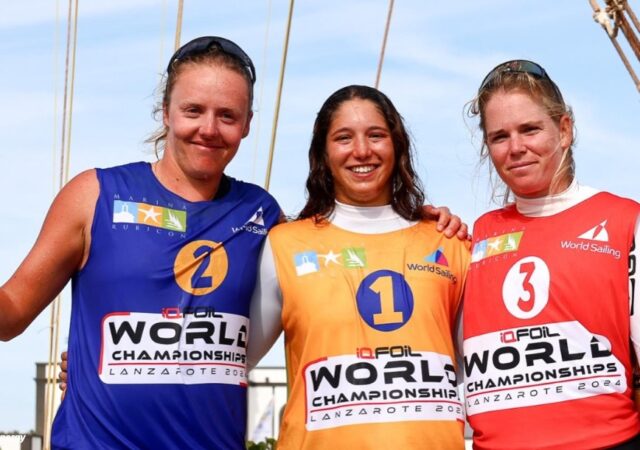 2024 IQFOIL Worlds Women Podium