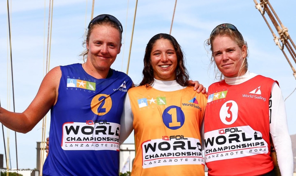 2024 IQFOIL Worlds Women Podium