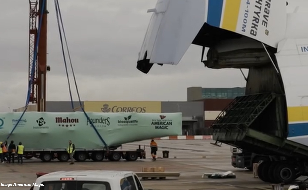 AC37 American Magic AC75 Flight