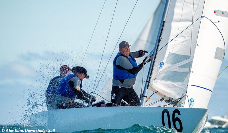 Etchells Worlds Day 1 Graham Vials