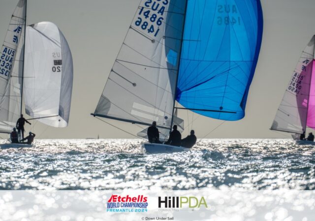 Etchells Worlds Day 3 AUS1486