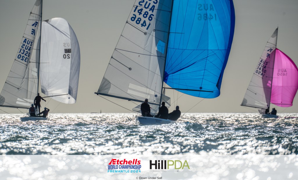 Etchells Worlds Day 3 AUS1486