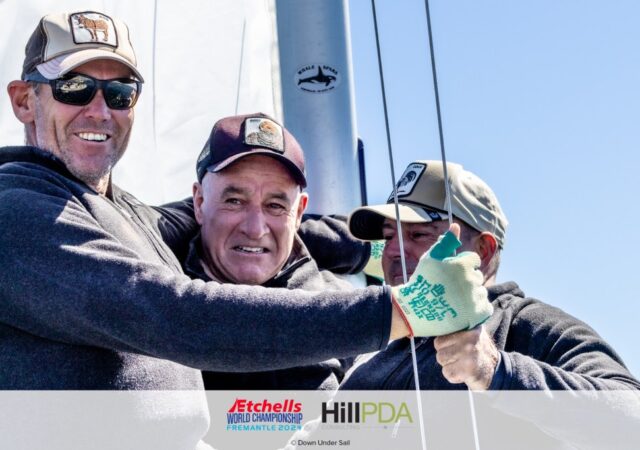 2024 Etchells Worlds Final - Taylor, Mayo and Allanson