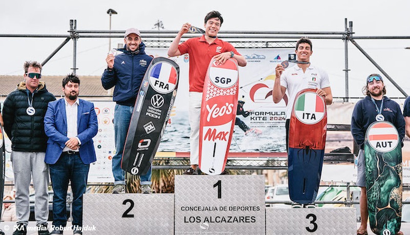 2024 KIte Euros Men Podium